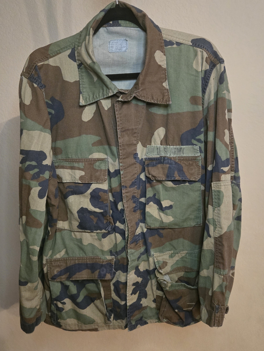 U.S. Military Battle Dress Uniform (BDU) Jacket Vintage